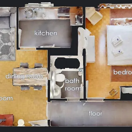 Very 1br Flat With Sunny Balcony - Sky4 *