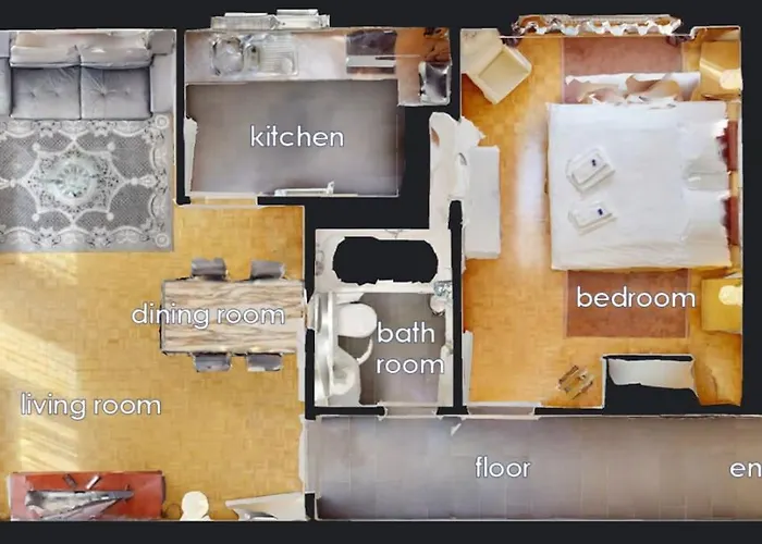 Very 1br Flat With Sunny Balcony - Sky4 *