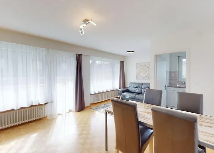 شقة Very 1br Flat With Sunny Balcony - Sky4 *